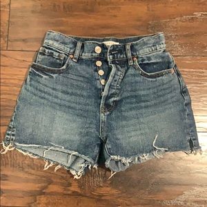 Pacsun: High rise denim shorts NWOT